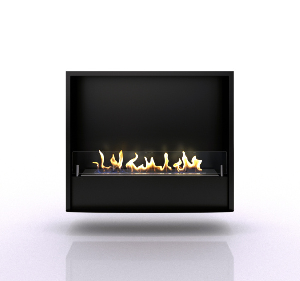 Биокамин в мраморном портале Firezo Il piacere